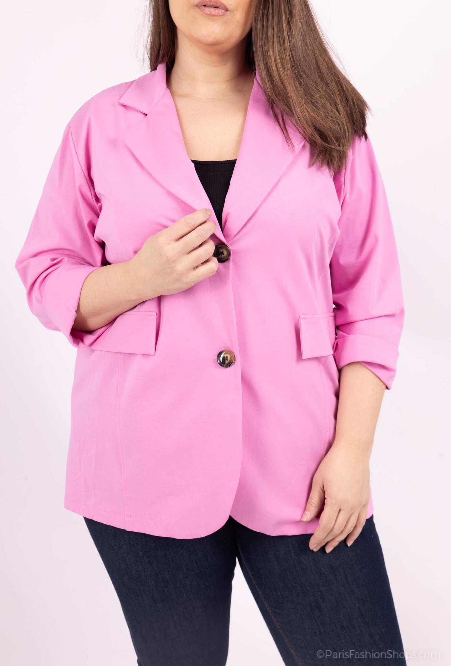 Buttoned jacket - Stora Storlekar