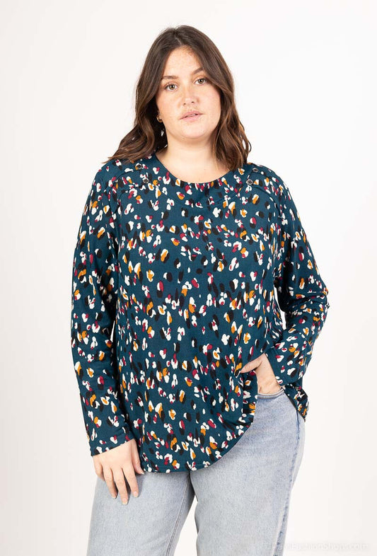 Printed blouse - Plus Size