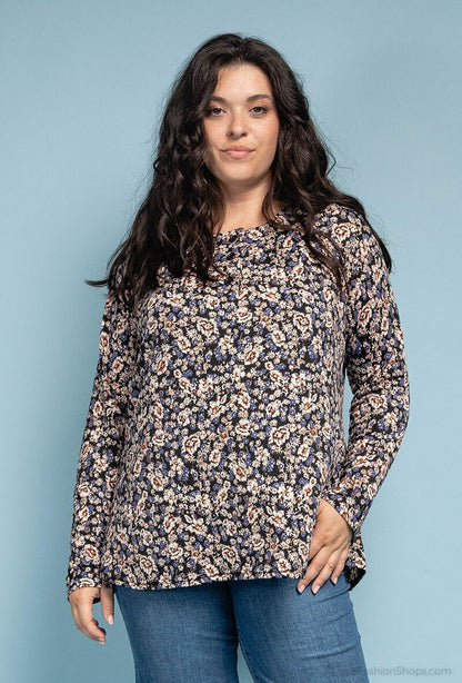 Printed blouses - Plus Size