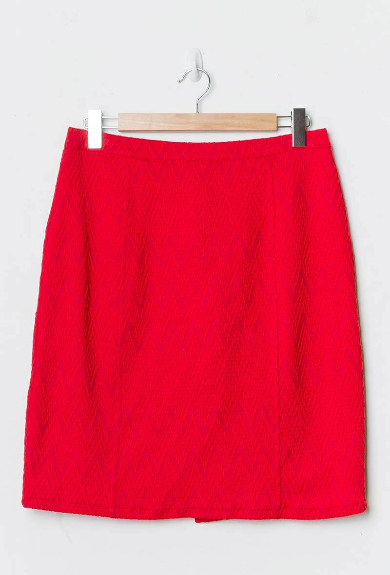 Textured skirt - Plus Size