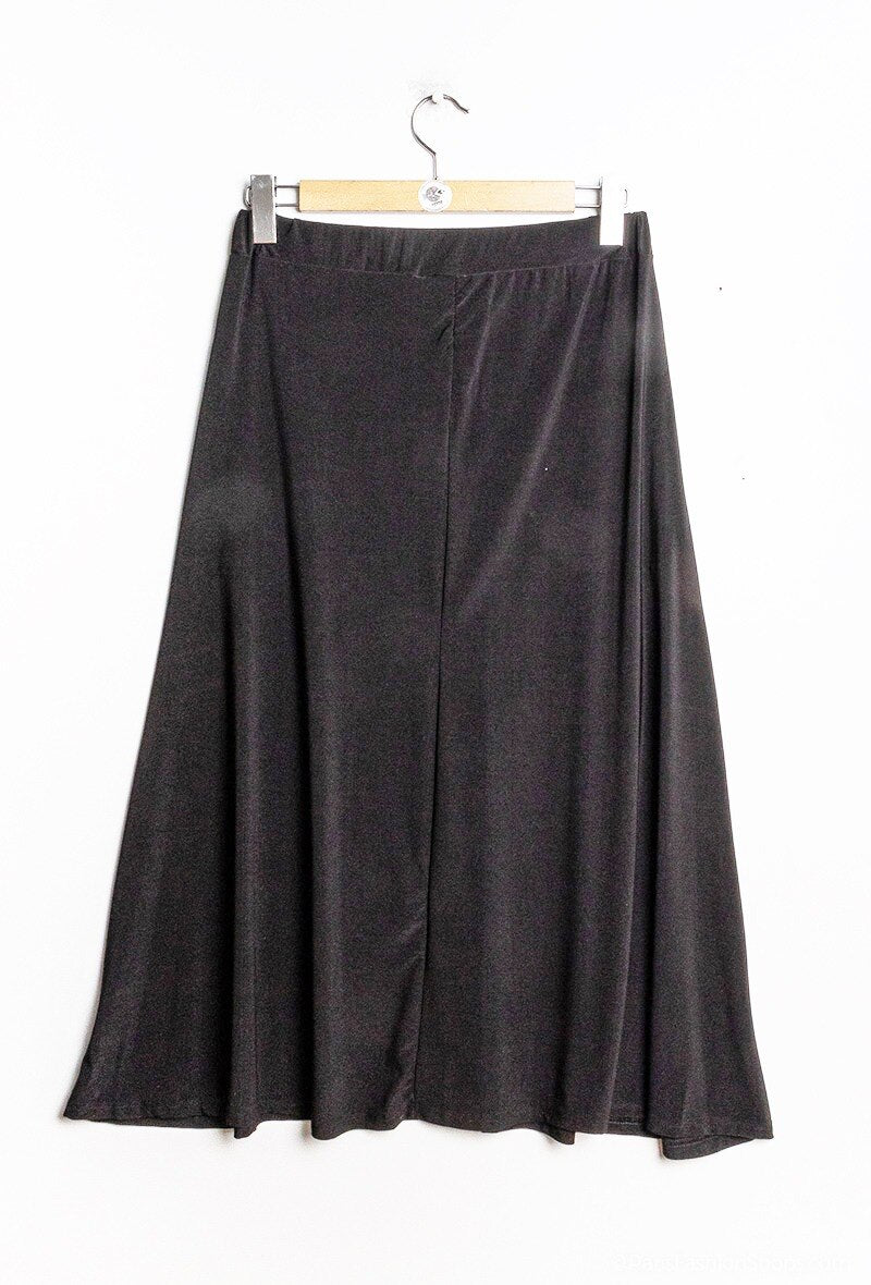 Midi kjol med glittrande detaljer - Plus Size - Skirts