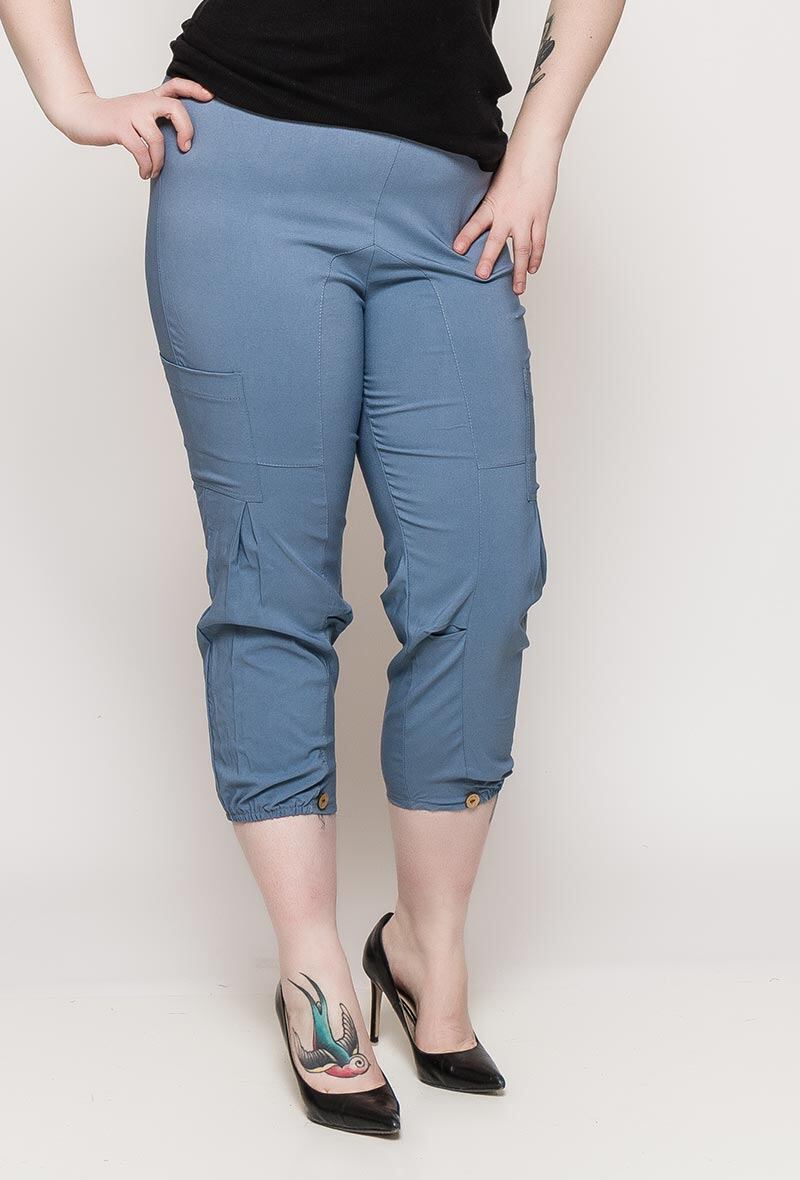 Crop Pants - Stora Storlekar