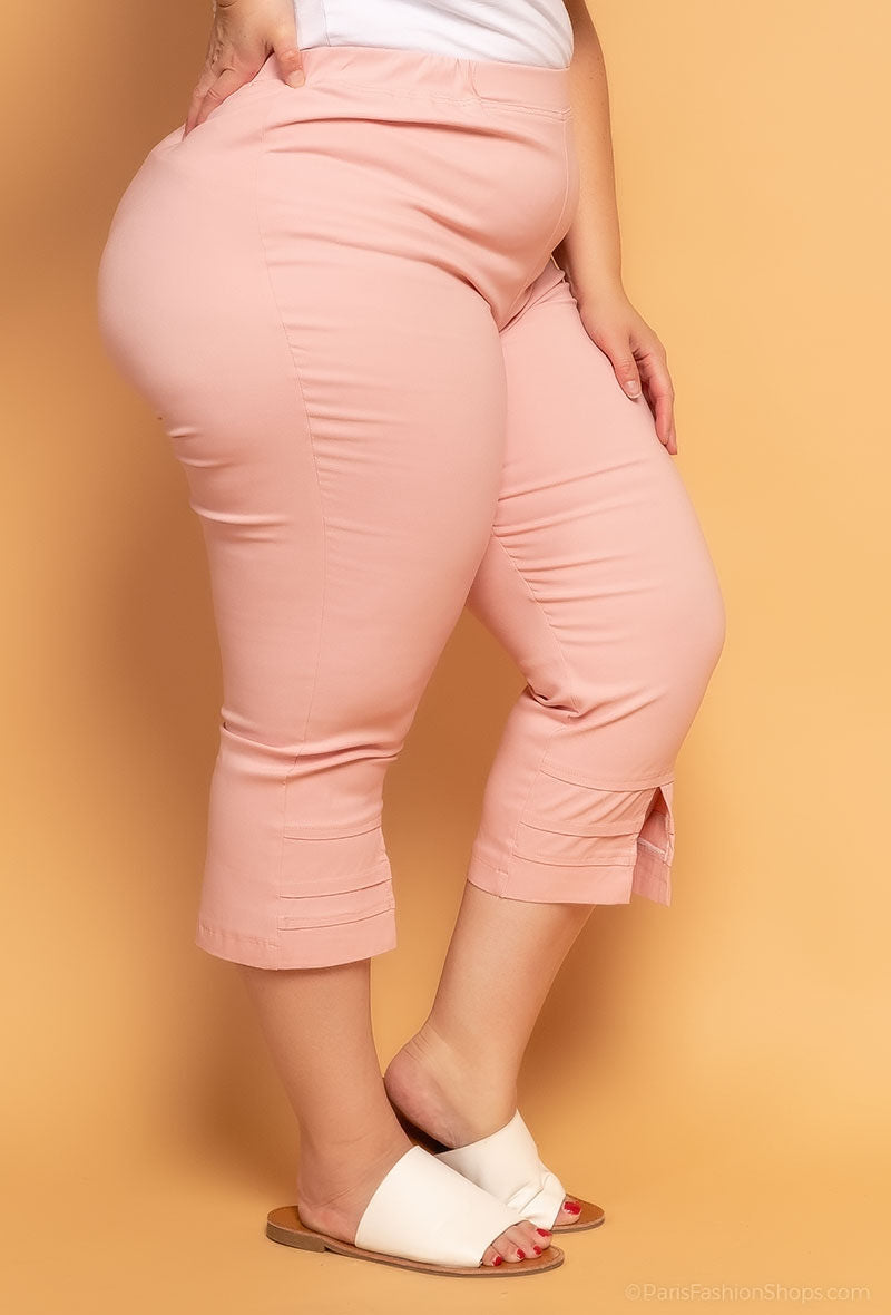 Crop pants - Stora Storlekar för plussize kvinnor