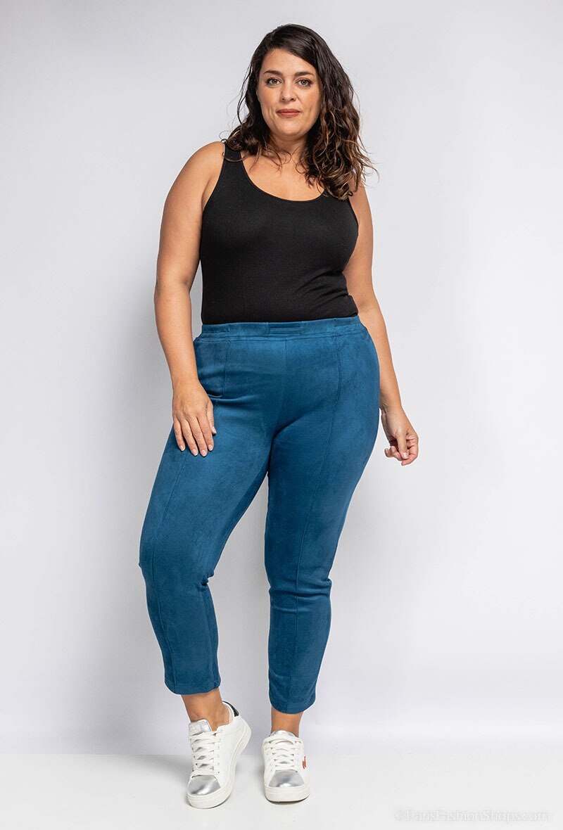 Suede pants - Plus Size