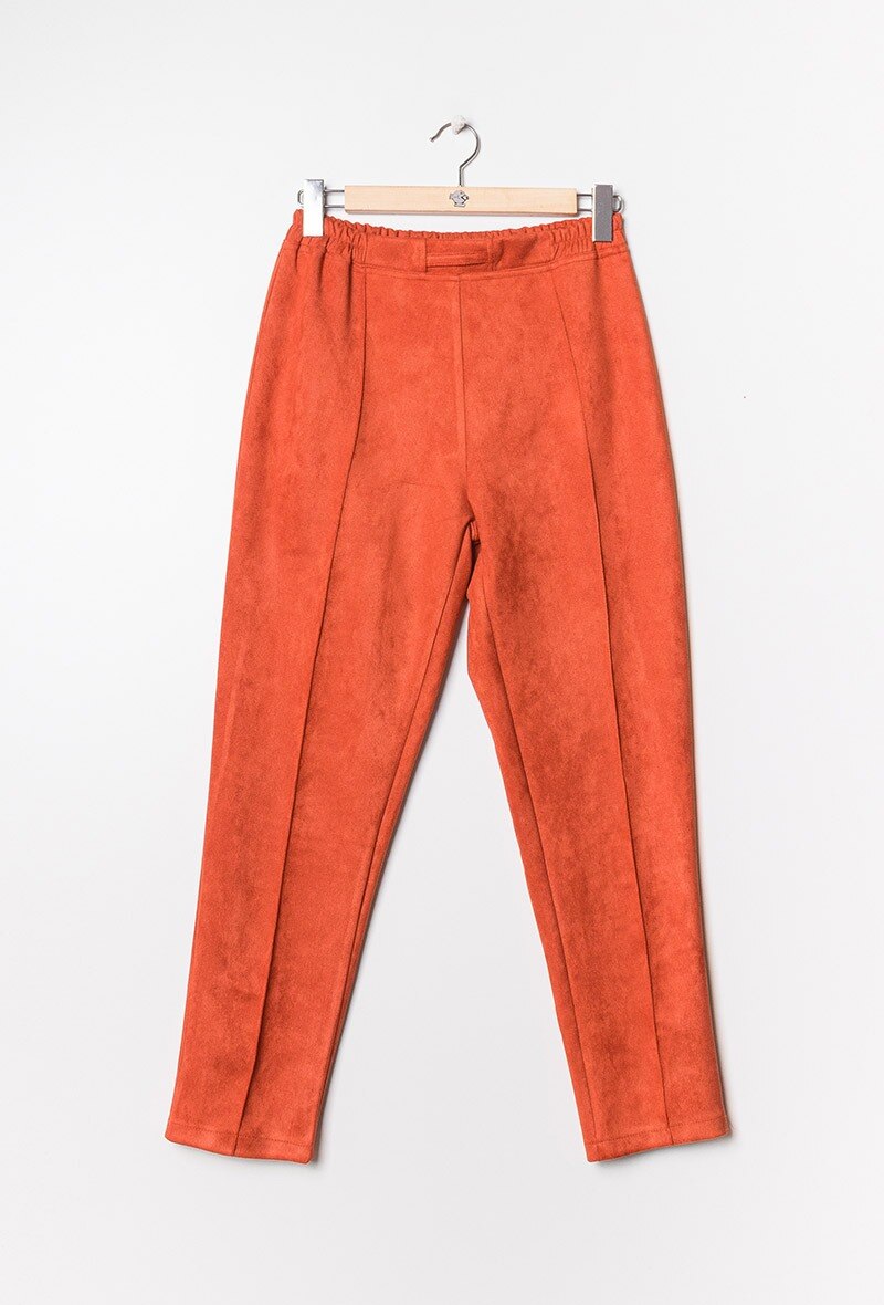 Suede pants - Plus Size