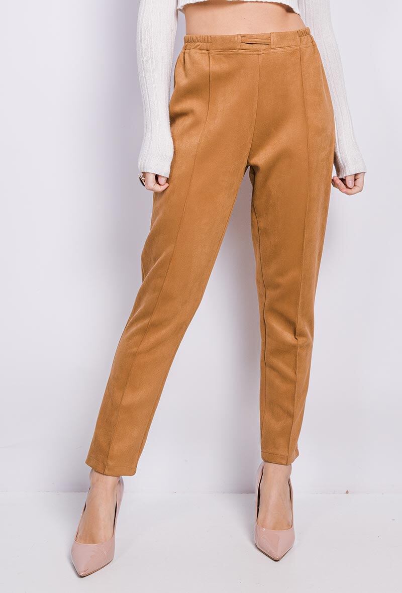 Suede pants - Plus Size