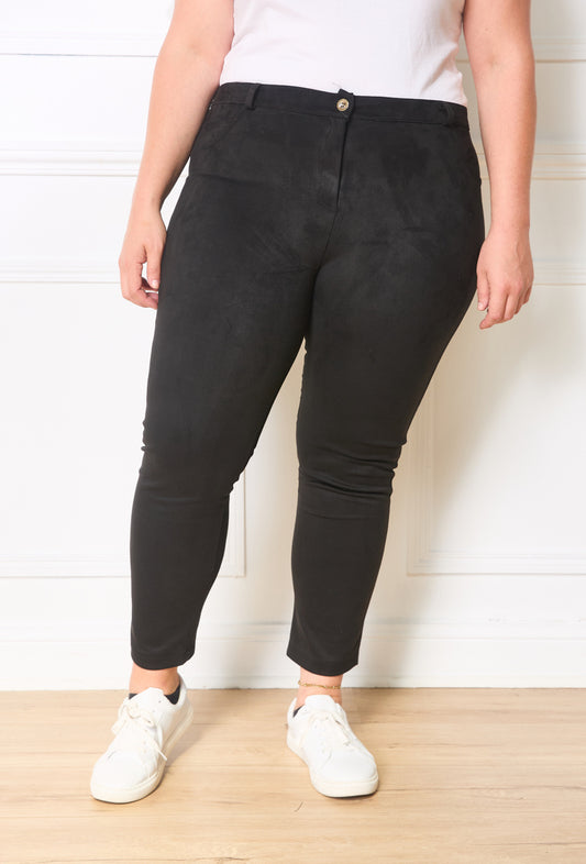 Suede pants - Plus Size