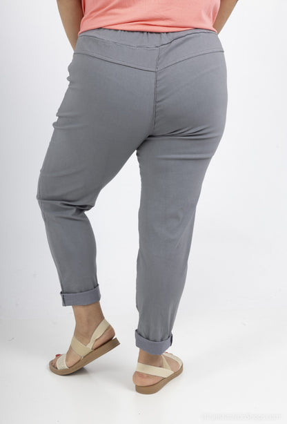 Super Stretchy Plus Size Elastic Waist Pants