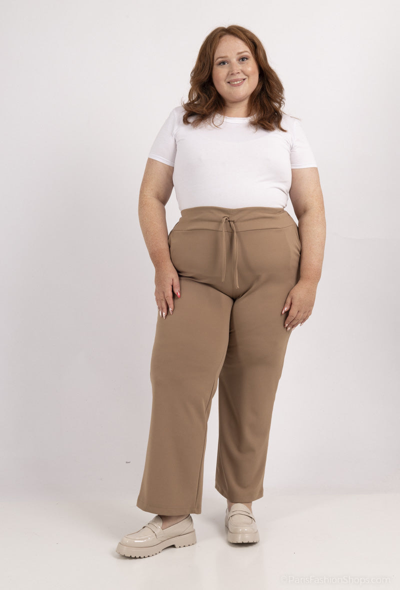 Drawstring pants - Plus Size