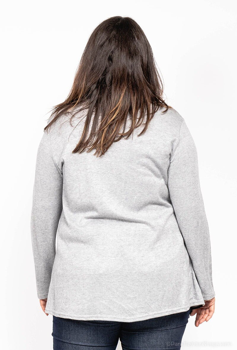 Flared Pullover - Stora Storlekar