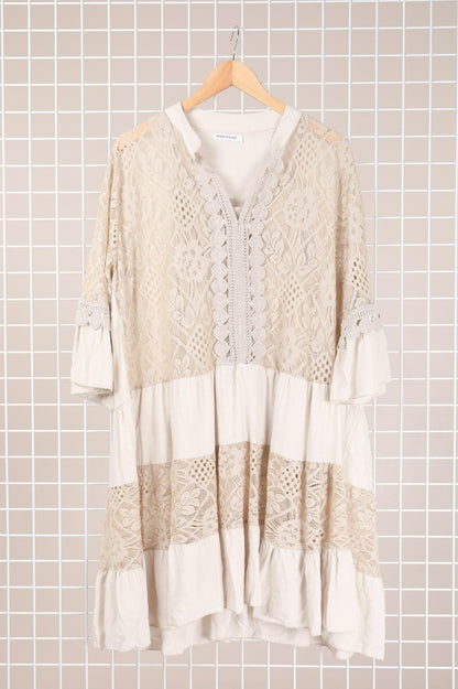 Lace Dress - Stora Storlekar