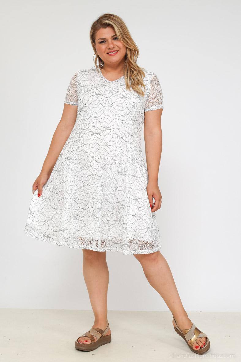 Lace dress - Stora Storlekar