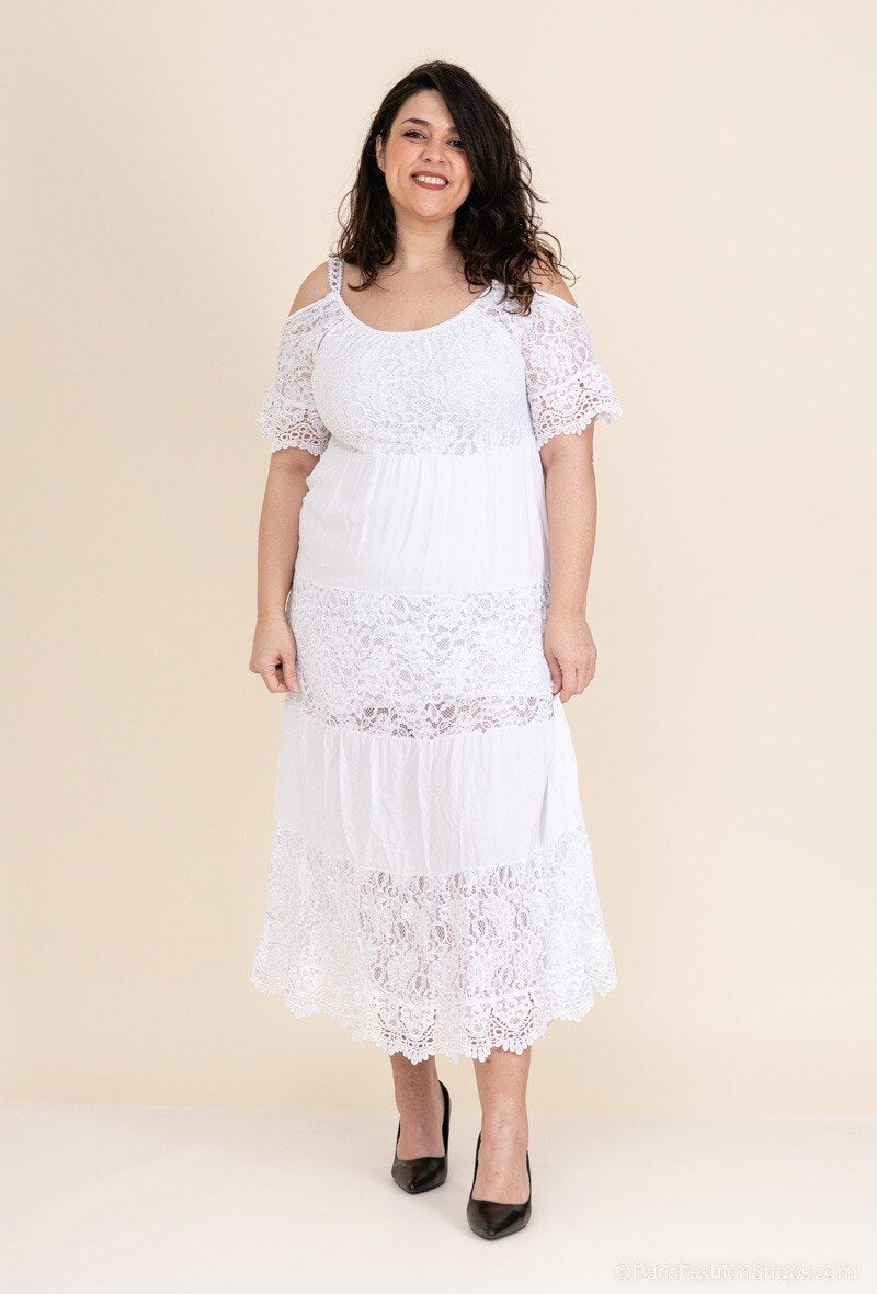 Lace dress - Plus Size