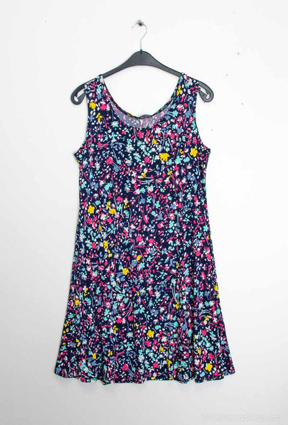 Printed dress - Stora Storlekar