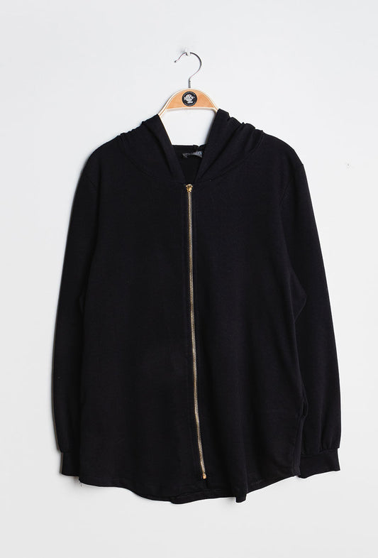 Zip hoodie - Stora Storlekar