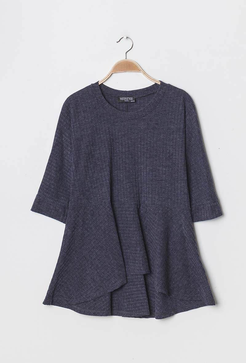 Ribbed tunic - Stora Storlekar