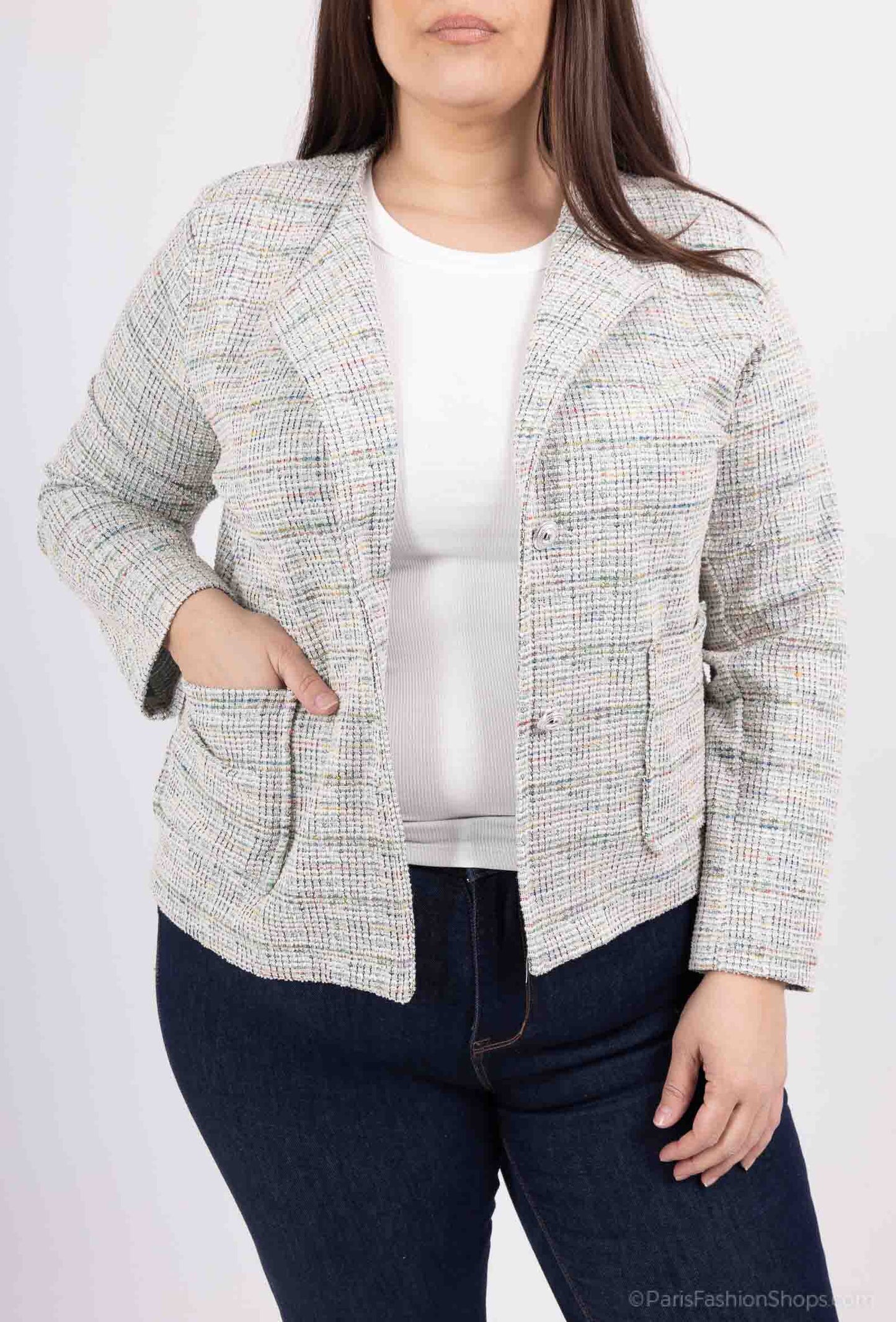 Jacket with pocket - Stora Storlekar