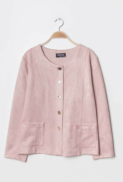 Suede jacket - Plus Size