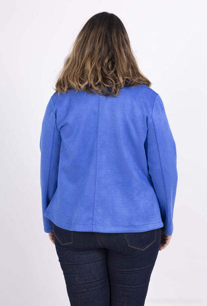 Suede Jacket Stora Storlekar